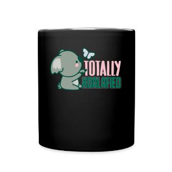 Koala Koala Totally Koalafied - Full Colour Mug - black - Front