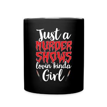 Wahre Verbrechen Podcaster True Crime Podcast - Full Colour Mug - black - Front