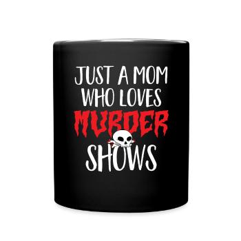 Wahre Verbrechen Podcaster True Crime Podcast - Full Colour Mug - black - Front