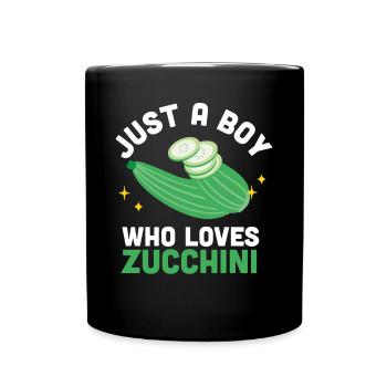 Courgette - Full Colour Mug - black - Front