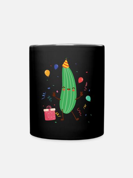 Courgette - Mug uni - noir