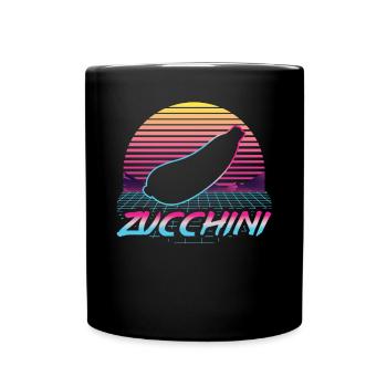 Courgette - Full Colour Mug - black - Front