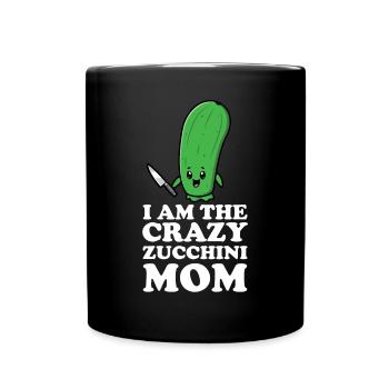 Courgette - Full Colour Mug - black - Front
