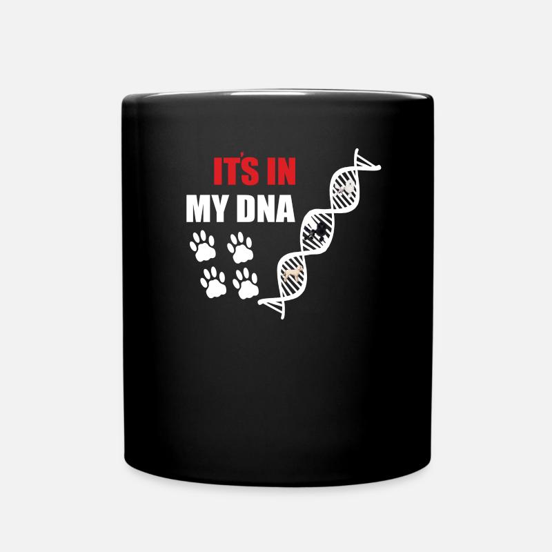 Hundezubehör Pudel Hundebesitzer - Tasse einfarbig - Schwarz