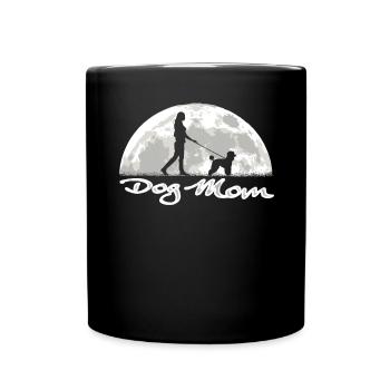 Hundezubehör Pudel Hundebesitzer - Tasse einfarbig - Schwarz - Vorne