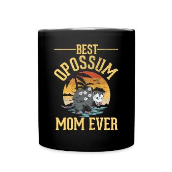 Meilleur Marsupial Possum Mama - Mug uni - noir - Devant