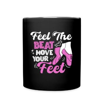 Tap Dancers Tap Dance Shoes Tap Dance Instructors - Full Colour Mug - black - Front