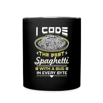 Computer programming - Full Colour Mug - black - Front