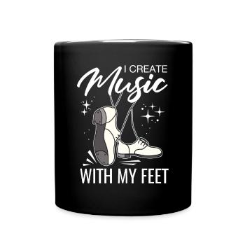 Tap Dancers Tap Dance Shoes Tap Dance Instructors - Full Colour Mug - black - Front