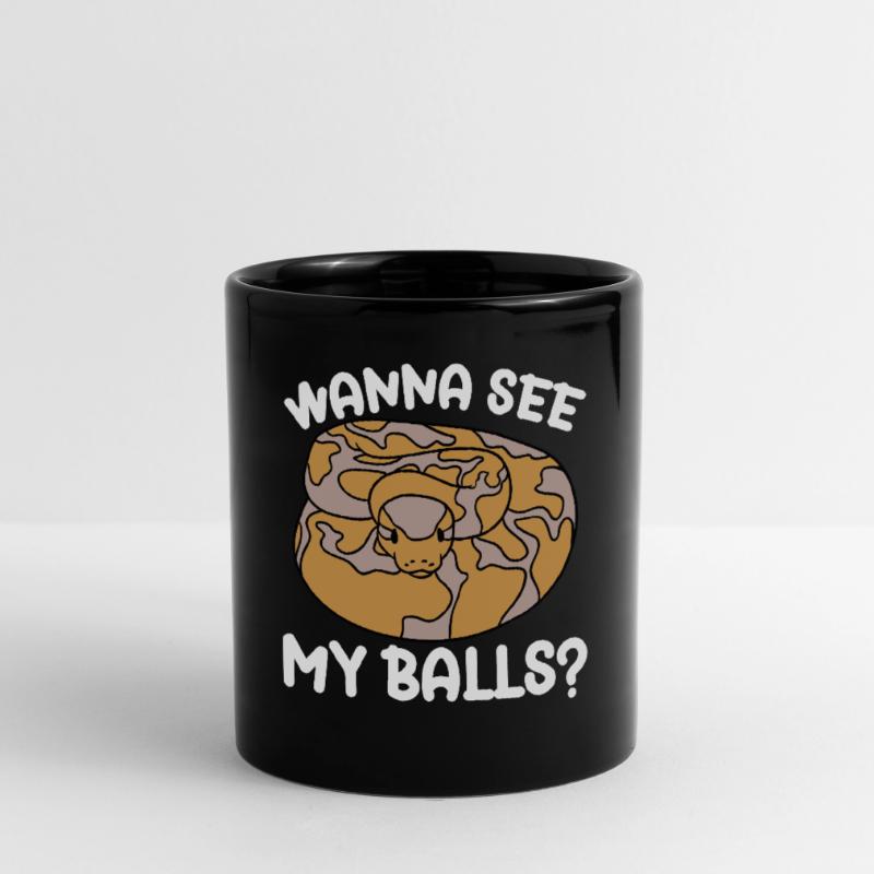 Serpent python boule Mug uni