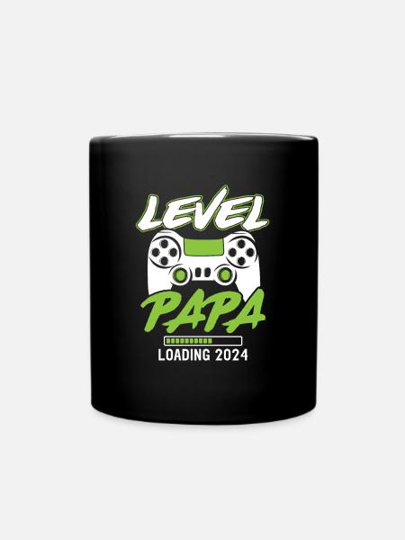 Papa Level Loading 2024 (Garantie du prix le plus bas) - Mug uni - noir