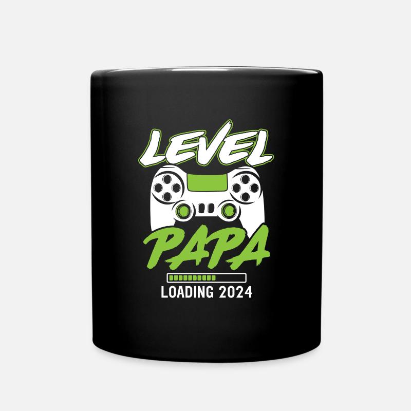 Papa Level Loading 2024 (Garantie du prix le plus bas) - Mug uni - noir
