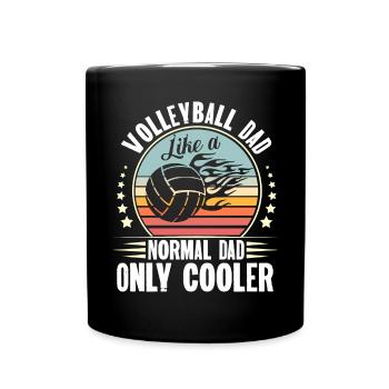 Volleyball Daddy - Full Colour Mug - black - Front