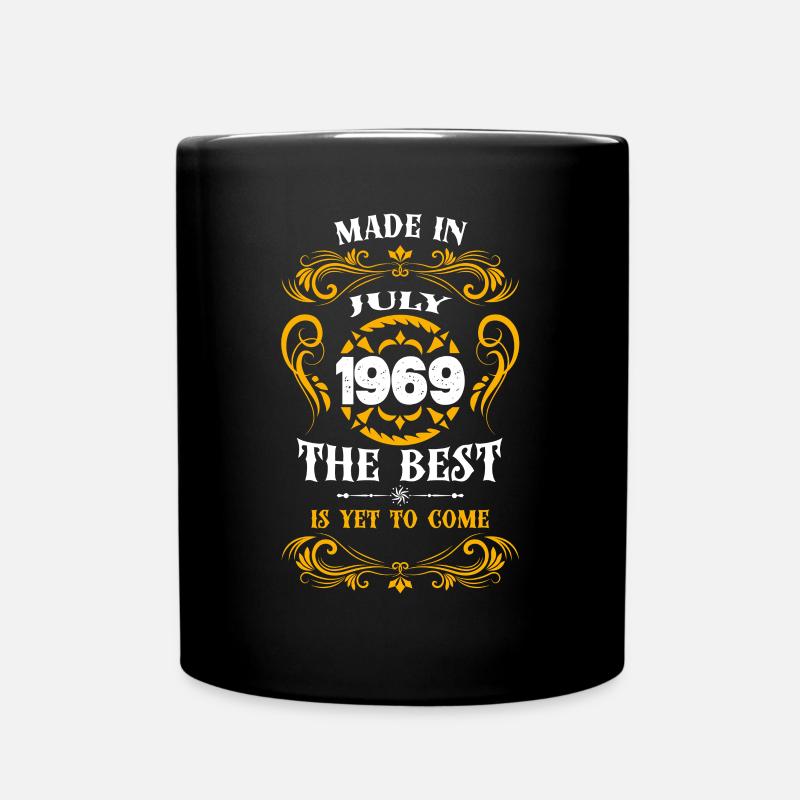 Fabriqué en juin 1969 Le meilleur - Mug uni - noir