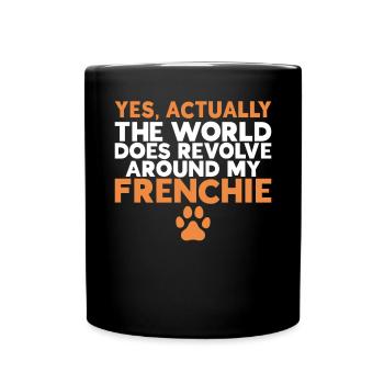 French Bulldog Gifts - Full Colour Mug - black - Front