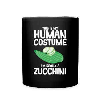 Courgette - Full Colour Mug - black - Front