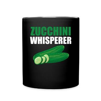 Courgette - Full Colour Mug - black - Front