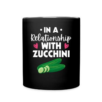 Courgette - Full Colour Mug - black - Front