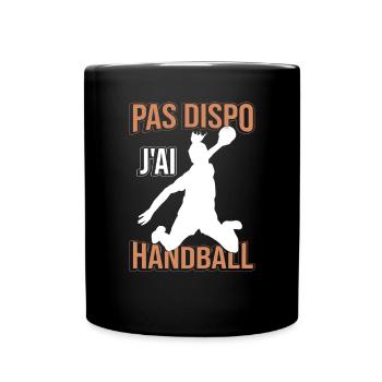 J'Ai Handball Drôle Handballeuse - Mug uni - noir - Devant