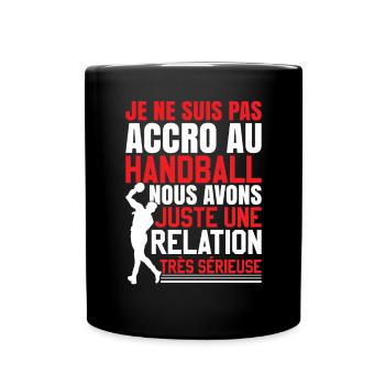 Handball Humour Amusant - Mug uni - noir - Devant