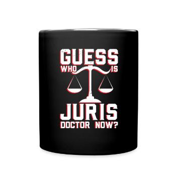 Juris Doctor Jurisprudence Droit Avocat Avocat - Mug uni - noir - Devant