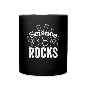 Science Chemistry Biology Teacher Physics - Full Colour Mug - black - Front