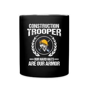 Construction Trooper Master Builder Construction - Mug uni - noir - Devant
