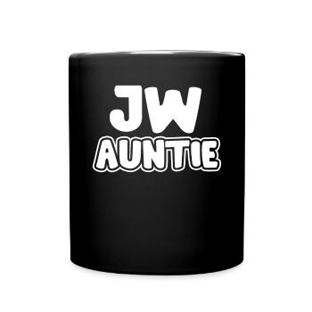 Die Zeugen Jehovas - Tasse einfarbig - Schwarz - Vorne