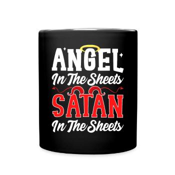 Funny Satanism - Full Colour Mug - black - Front