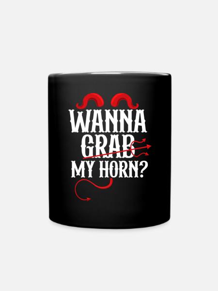 Funny Satanism Satanic Satan - Full Colour Mug - black