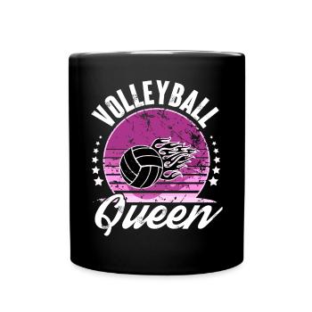 Volleyball - Full Colour Mug - black - Front