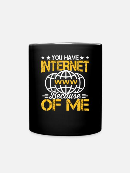 Ingénieur réseau (h/f/d) Vous avez - Mug uni - noir