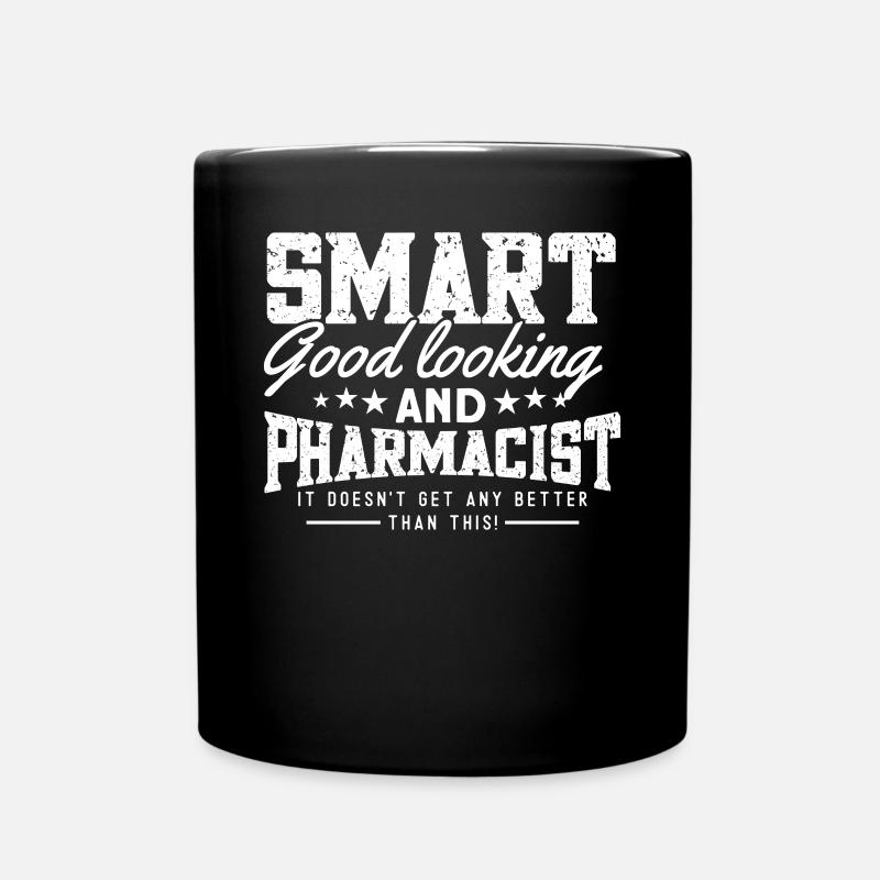 Apotheker - Tasse einfarbig - Schwarz