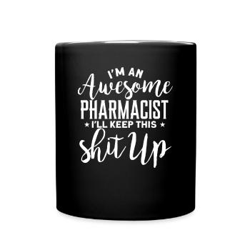 Pharmacist - Full Colour Mug - black - Front