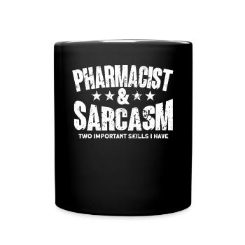 Pharmacist - Full Colour Mug - black - Front