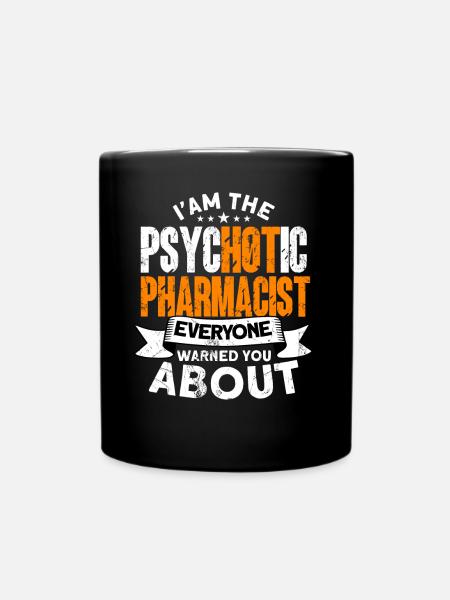 Apotheker - Tasse einfarbig - Schwarz