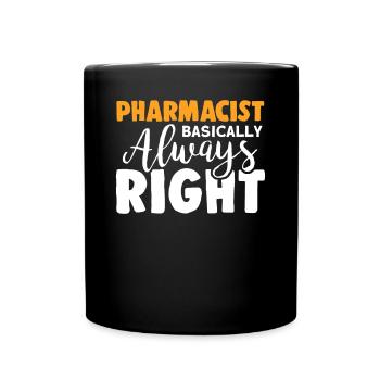 Pharmacist - Full Colour Mug - black - Front