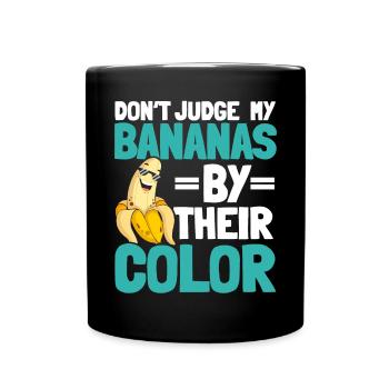 Pain aux bananes Baker Boulangerie Chef cuisinier Cuisiner - Mug uni - noir - Devant