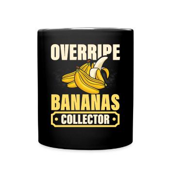 Pain aux bananes Baker Boulangerie Chef cuisinier Cuisiner - Mug uni - noir - Devant