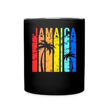 Jamaica Karibik Insel Urlaub - Tasse einfarbig - Schwarz - Vorne