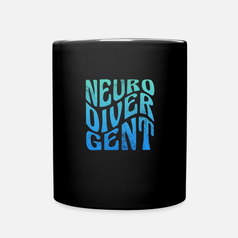 ADHS - Tasse einfarbig - Schwarz