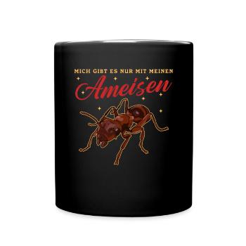 Fourmis Ferme Fourmi Formicarium Cadeau - Mug uni - noir - Devant