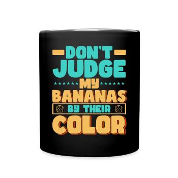 Pain aux bananes Baker Boulangerie Chef cuisinier Cuisiner - Mug uni - noir - Devant