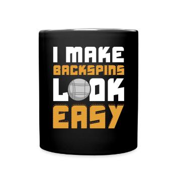 Bocce Ball Player Bocce Game Italian Sports Italy - Full Colour Mug - black - Front
