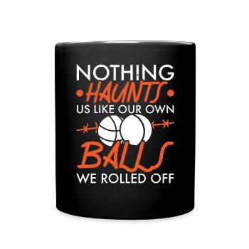 Bocce Ball Player Bocce Game Italian Sports Italy - Full Colour Mug - black - Front