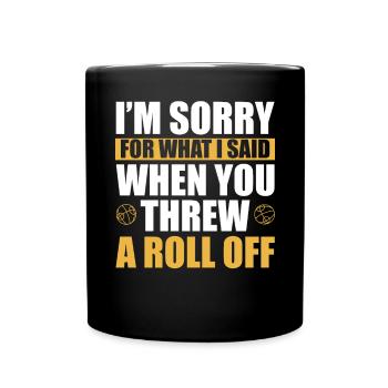 Bocce Ball Player Bocce Game Italian Sports Italy - Full Colour Mug - black - Front
