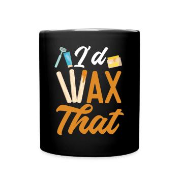 Cute Esthetician Skincare - Tasse einfarbig - Schwarz - Vorne