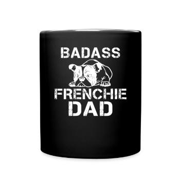 French Bulldog Gifts - Full Colour Mug - black - Front