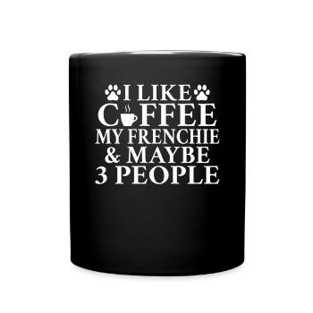 French Bulldog Gifts - Full Colour Mug - black - Front