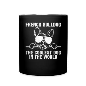 French Bulldog Gifts - Full Colour Mug - black - Front